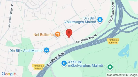Büros zur Miete i Malmö City – Foto von Google Street View
