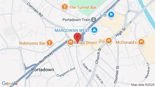 Gewerbeflächen zur Miete i Craigavon - County Armagh – Foto von Google Street View