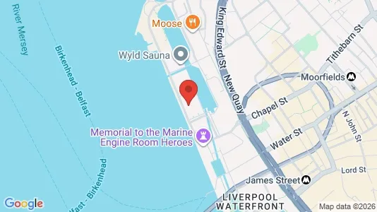 Lokaler til leje i Liverpool - Merseyside - kort over placeringen