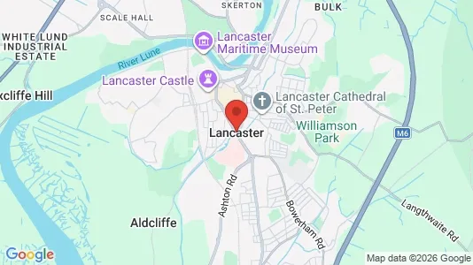 Lokaler til leje i Lancaster - Lancashire - Foto fra Google Street View