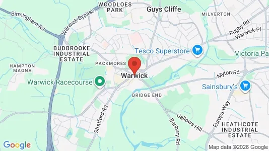 Bedrijfsruimtes te huur i Warwick - Warwickshire - Foto uit Google Street View