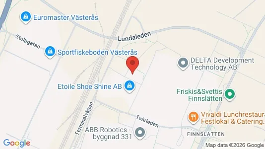 Værkstedslokaler til leje i Västerås - Foto fra Google Street View