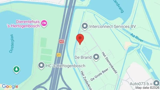 Büros zur Miete i Den Bosch - kort over placeringen