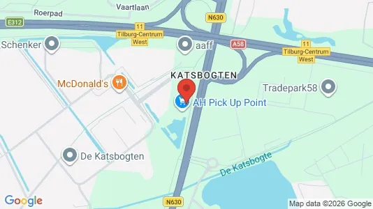 Commercial properties for rent i Tilburg - Photo from Google Street View