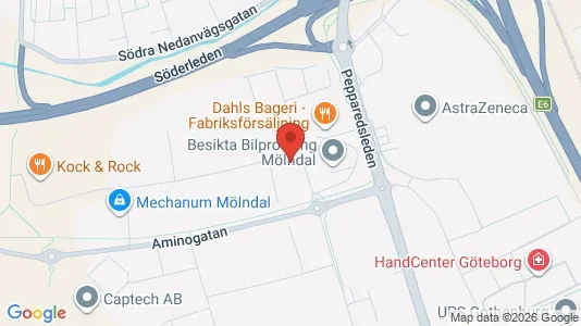 Büros zur Miete i Mölndal – Foto von Google Street View