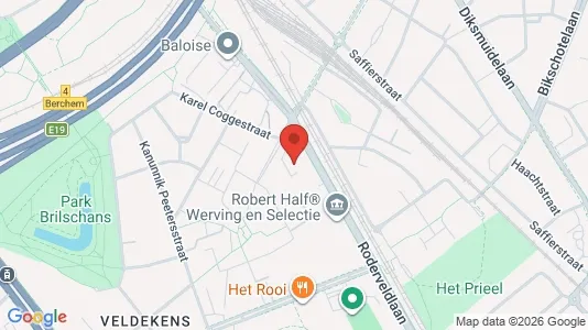 Office spaces for rent i Antwerp Berchem - Photo from Google Street View