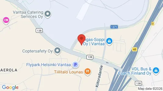 Lager zur Miete i Vantaa – Foto von Google Street View