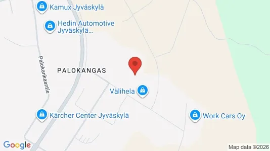 Werkstätte zur Miete i Jyväskylä – Foto von Google Street View