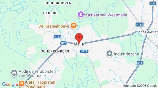 Lagerlokaler til leje i Malle - Foto fra Google Street View