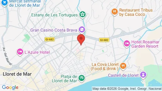 Lokaler til salgs i Lloret de Mar – Bilde fra Google Street View