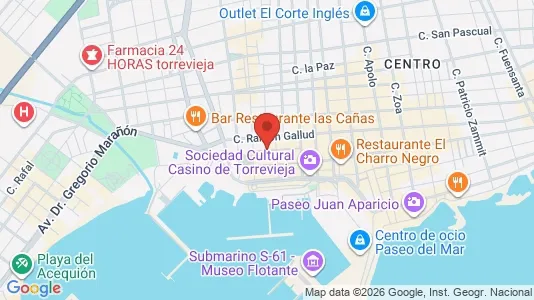 Office spaces for sale i Torrevieja - kort over placeringen