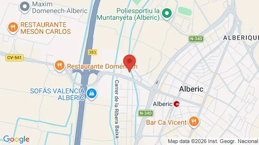 Commercial properties for sale i Alberic - Photo from Google Street View