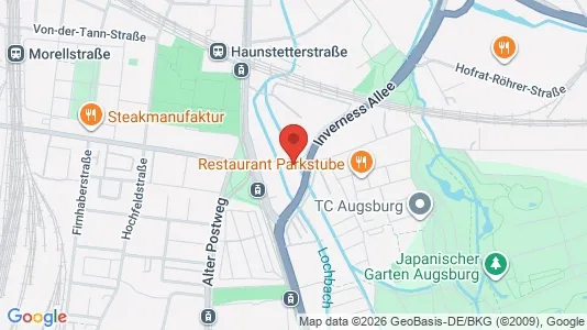 Erhvervsgrunde til leje i Augsburg - Foto fra Google Street View
