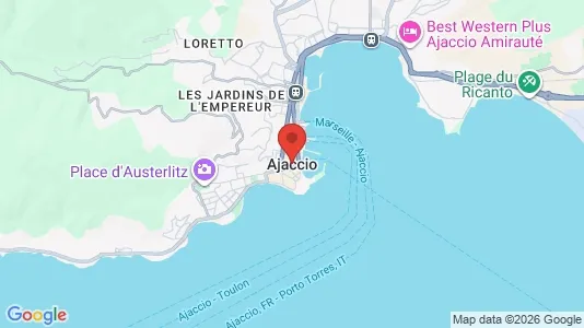 Bedrijfsruimtes te huur i Ajaccio - Foto uit Google Street View