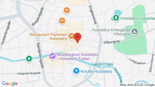 Liikekiinteistöt Vuokrattavana i Holstebro - Kuva Google Street Viewstä
