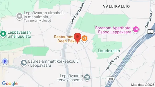 Büros zur Miete i Espoo - kort over placeringen