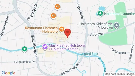 Liikekiinteistöt Vuokrattavana i Holstebro - Kuva Google Street Viewstä