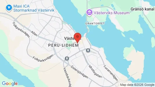 Teollisuuskiinteistöt Vuokrattavana i Västervik - Kuva Google Street Viewstä