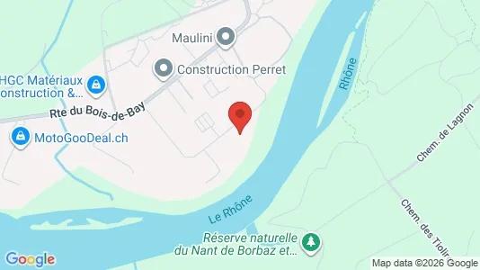 Producties te huur i Satigny - kort over placeringen