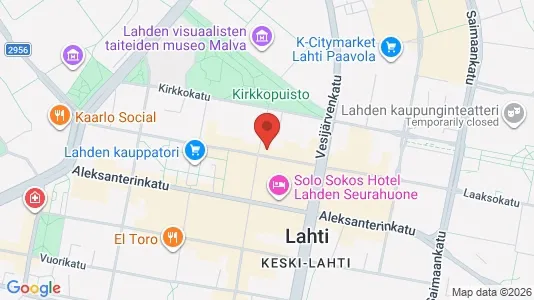 Büros zur Miete i Lahti – Foto von Google Street View