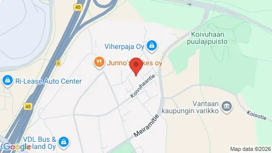 Office spaces for rent i Vantaa - Photo from Google Street View