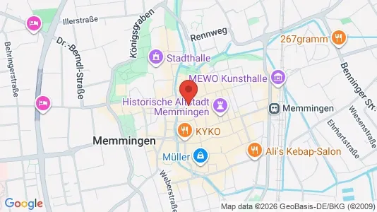 Kontorlokaler til leje i Memmingen - Foto fra Google Street View