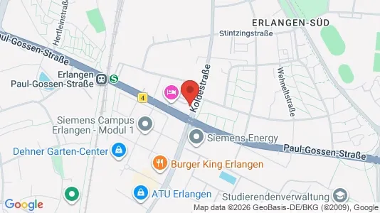 Coworking spaces for rent i Erlangen - Photo from Google Street View