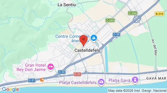 Commercial properties for sale i Castelldefels - Photo from Google Street View