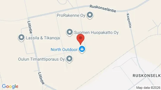 Varastot Vuokrattavana i Oulu - Kuva Google Street Viewstä