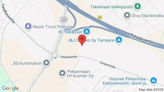 Industrilokaler för uthyrning i Birkala – Foto från Google Street View
