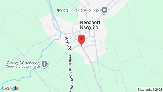 Commercial properties for sale i Andravida-Kyllini - kort over placeringen