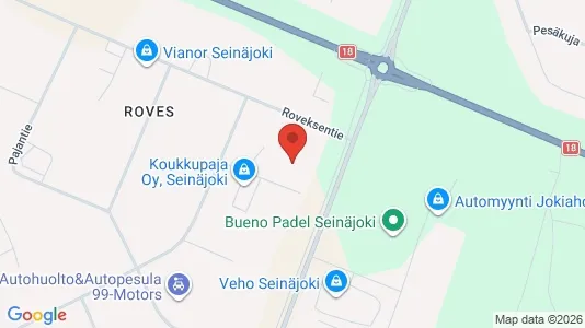 Werkstätte zum Kauf i Seinäjoki - kort over placeringen