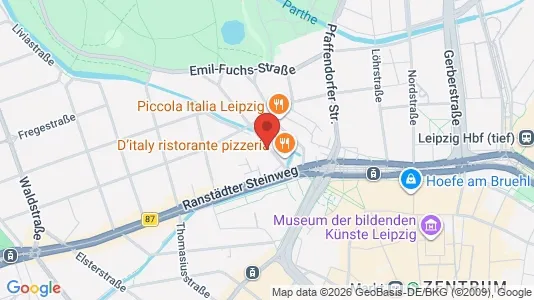 Kontorlokaler til leje i Leipzig - Foto fra Google Street View