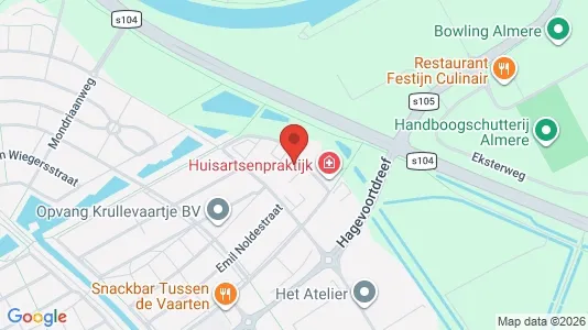 Gewerbeflächen zur Miete i Almere – Foto von Google Street View