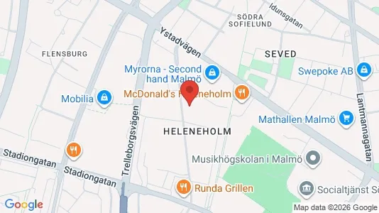 Kontorlokaler til leje i Malmø Centrum - Foto fra Google Street View