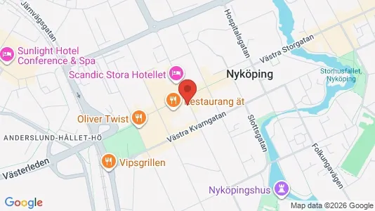 Kontorlokaler til leje i Nyköping - Foto fra Google Street View