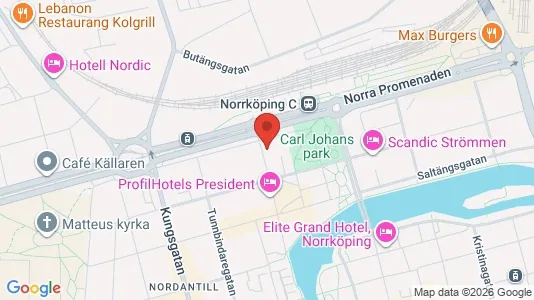 Büros zur Miete i Norrköping – Foto von Google Street View