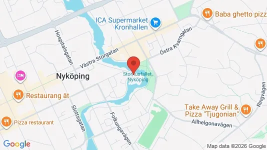 Office spaces for rent i Nyköping - Photo from Google Street View