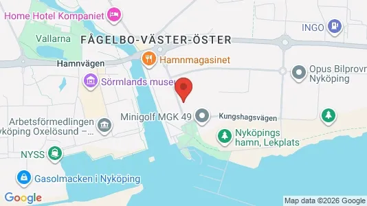 Kontorlokaler til leje i Nyköping - Foto fra Google Street View