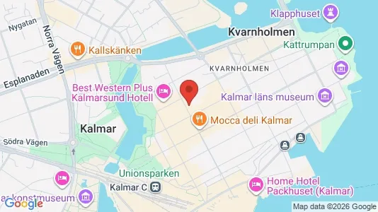 Kantorruimte te huur i Kalmar - Foto uit Google Street View