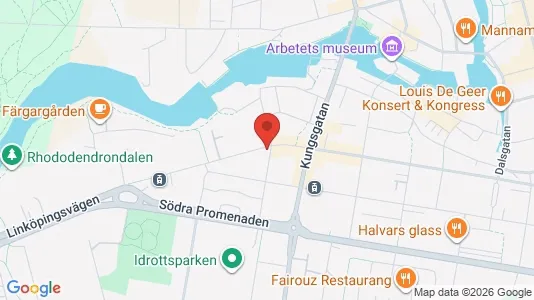 Office spaces for rent i Norrköping - kort over placeringen