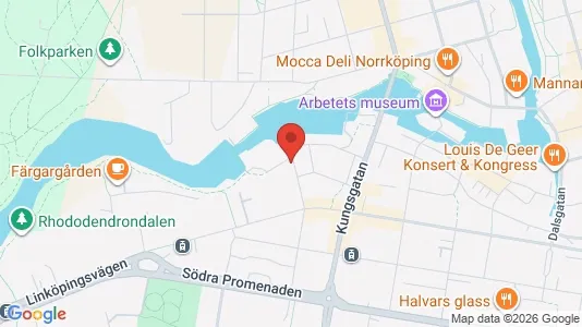 Büros zur Miete i Norrköping – Foto von Google Street View