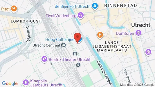 Büros zur Miete i Utrecht Binnenstad – Foto von Google Street View