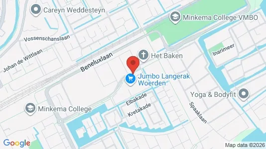 Office spaces for rent i Woerden - kort over placeringen
