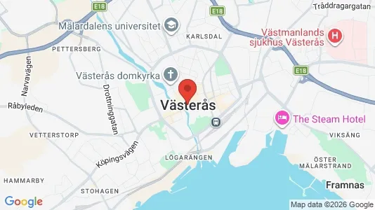 Kaupat Vuokrattavana i Västerås - Kuva Google Street Viewstä
