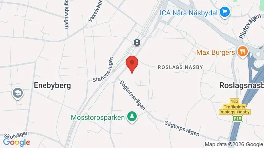 Kantorruimte te huur i Täby - Foto uit Google Street View