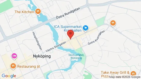 Kantorruimte te huur i Nyköping - Foto uit Google Street View