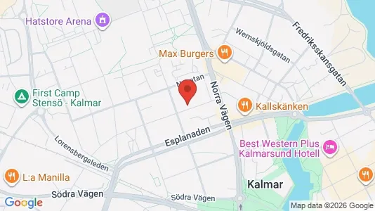Büros zur Miete i Kalmar – Foto von Google Street View