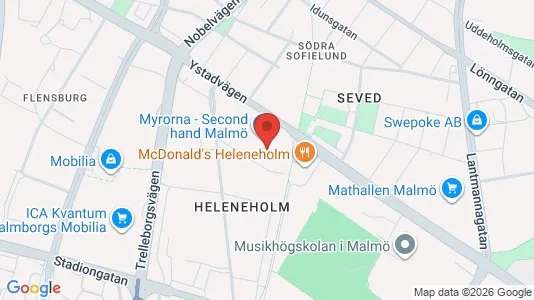 Kontorlokaler til leje i Malmø Centrum - Foto fra Google Street View