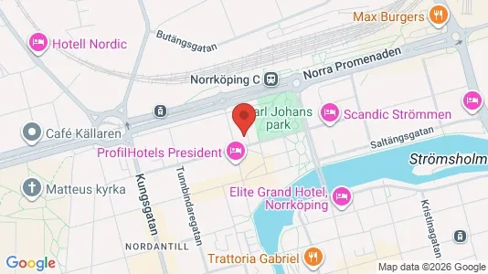 Büros zur Miete i Norrköping – Foto von Google Street View